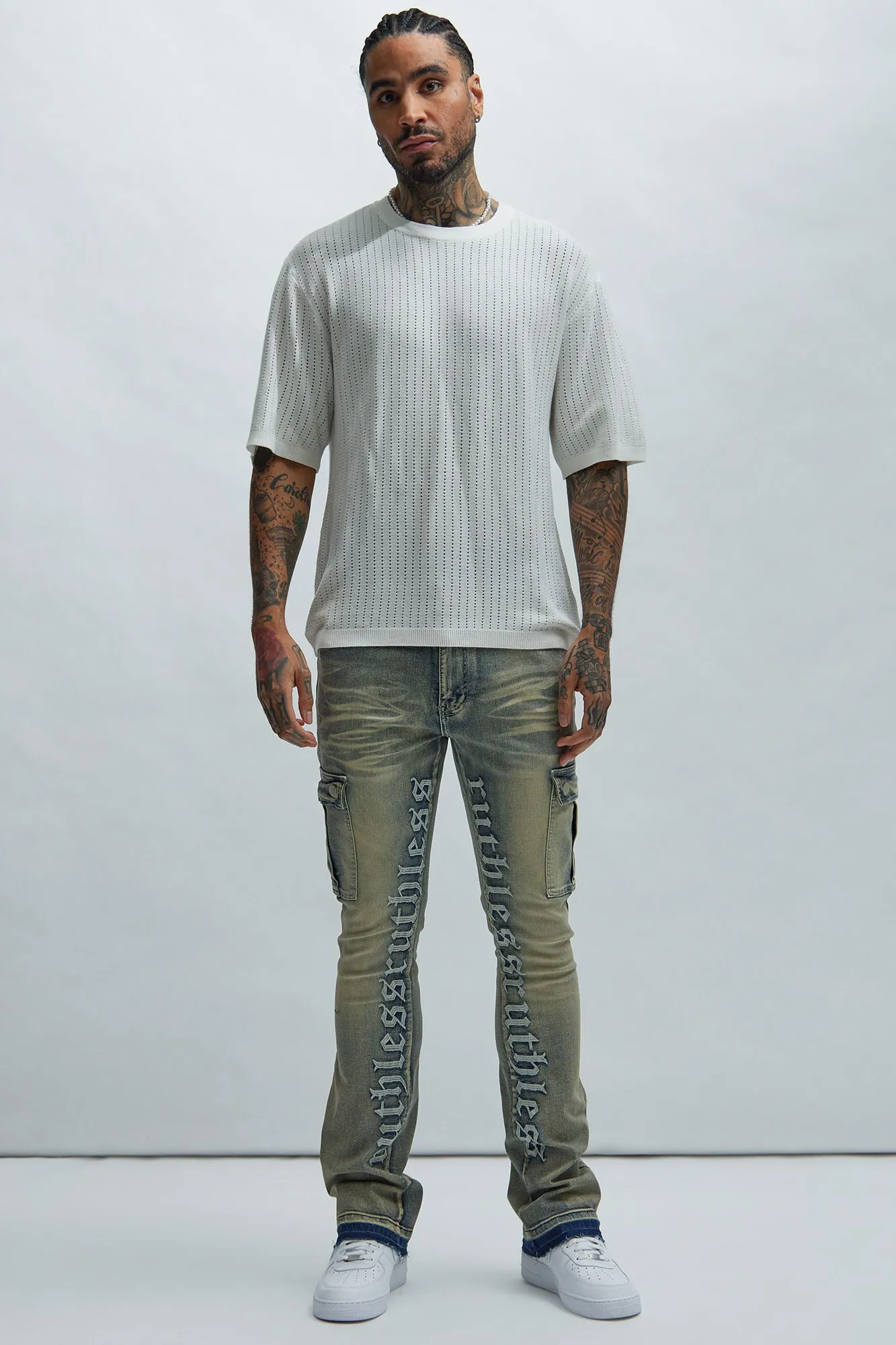 Alec Relaxed Short Sleeve Tee - White