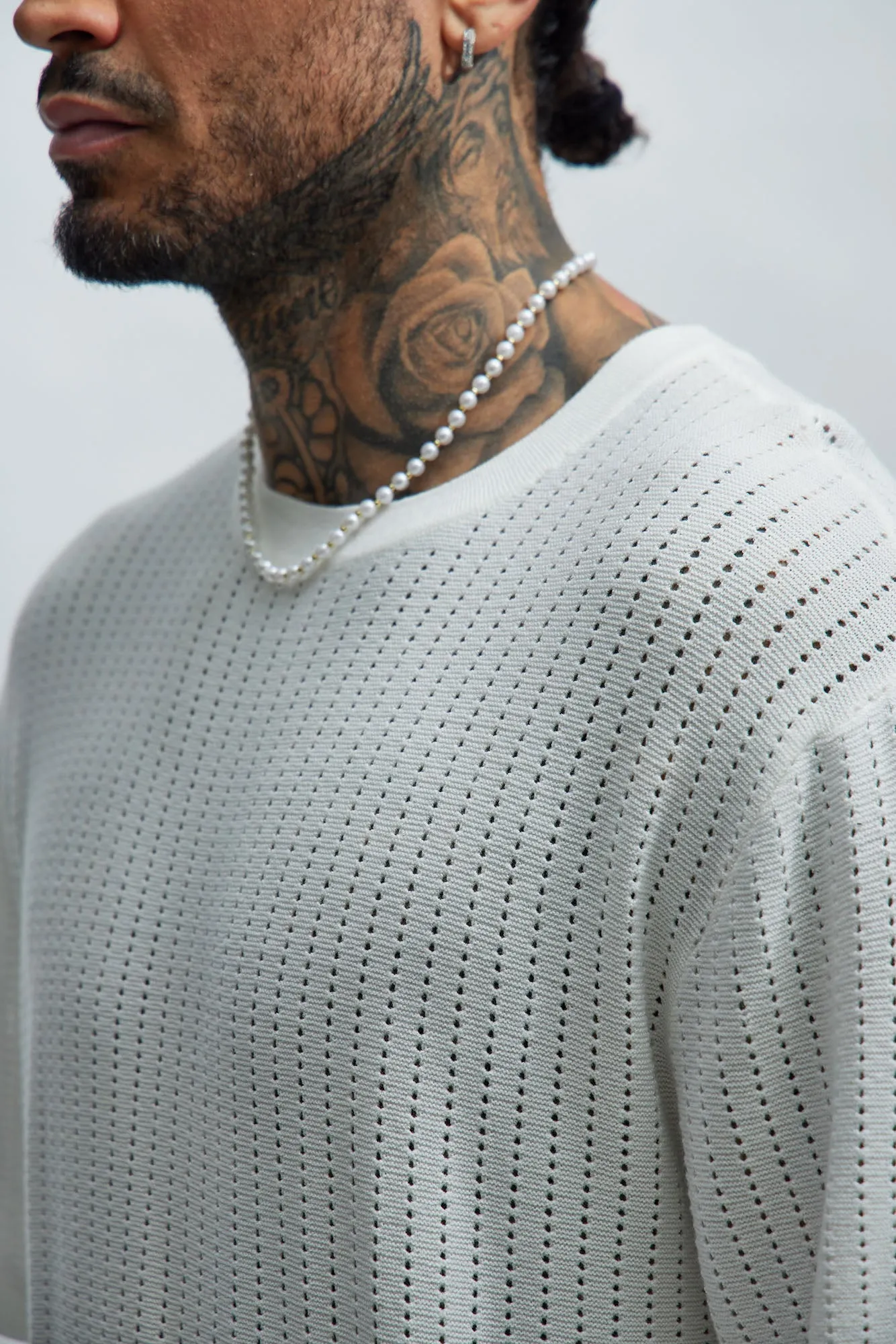 Alec Relaxed Short Sleeve Tee - White