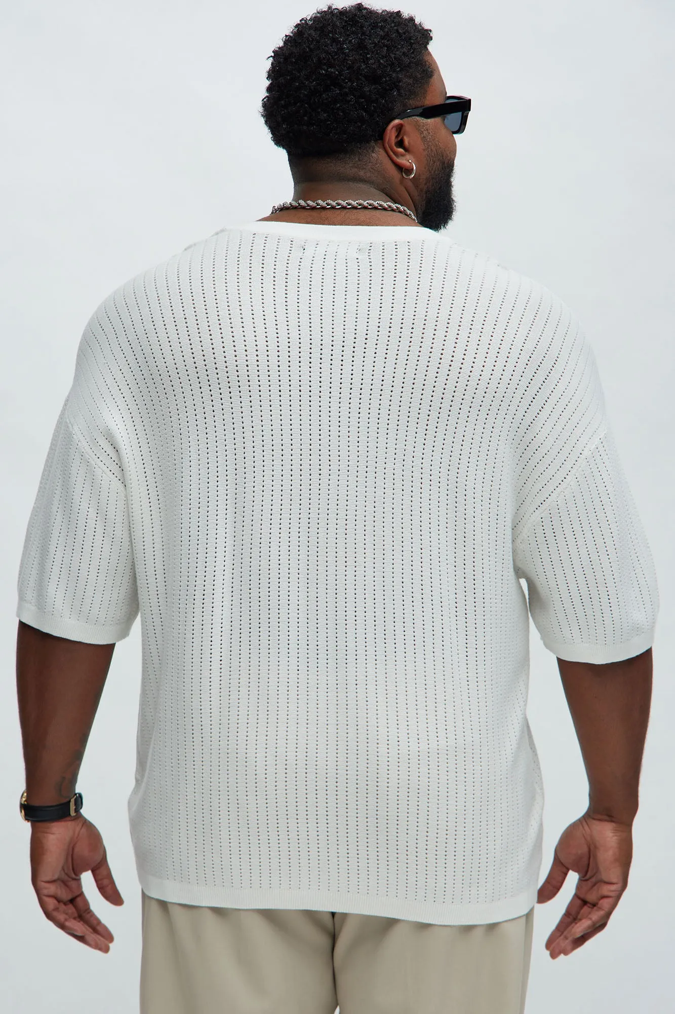 Alec Relaxed Short Sleeve Tee - White