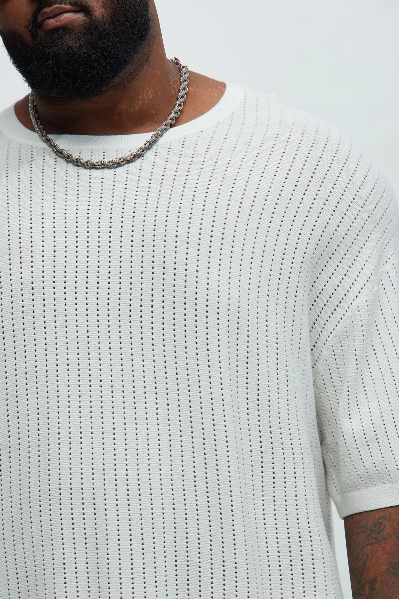 Alec Relaxed Short Sleeve Tee - White