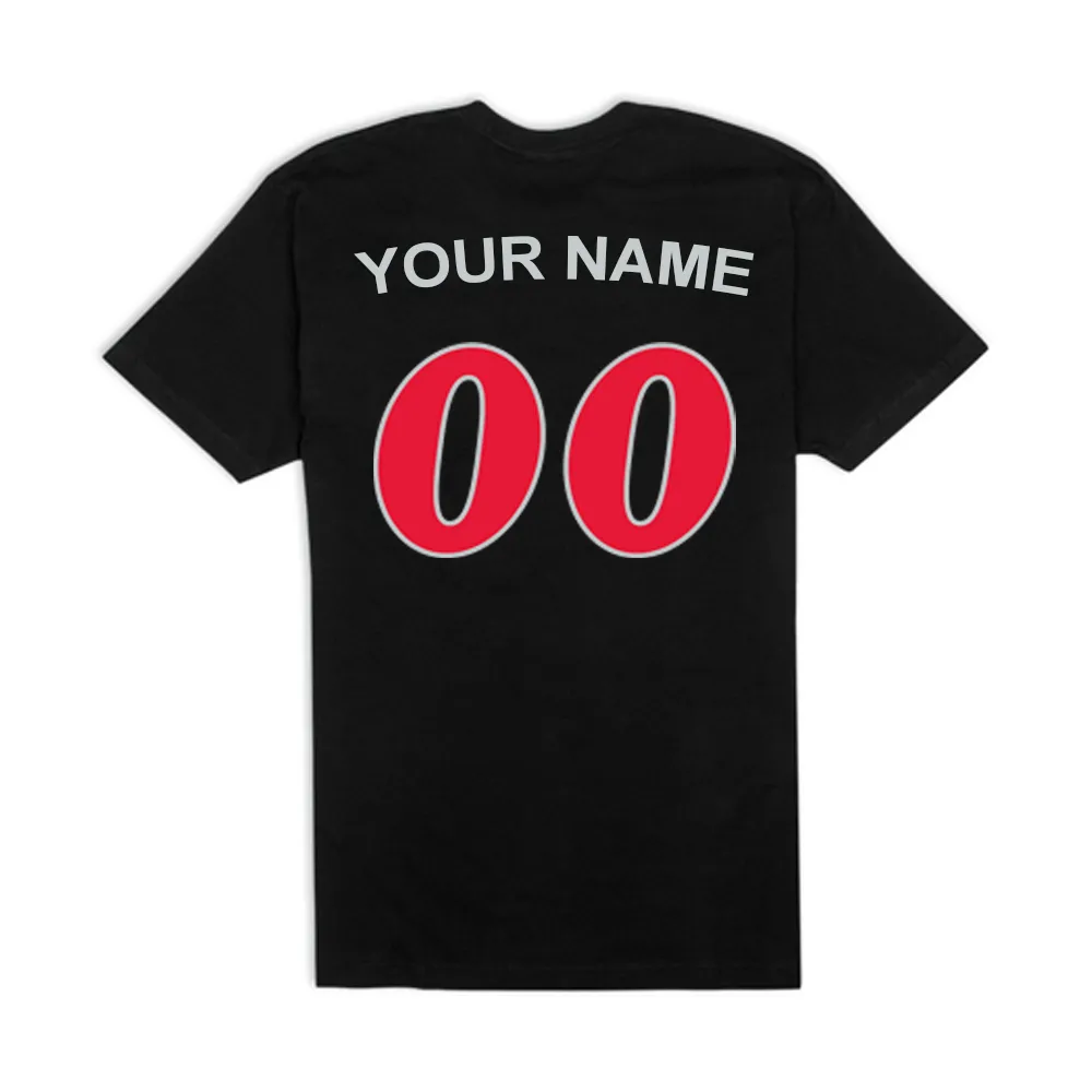 Indianapolis Indians Youth Black Wordmark Tee