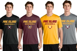 Pine Island Baseball Sport Tek Tee