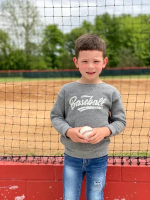 TODDLER Baseball Graphic Sweatshirt