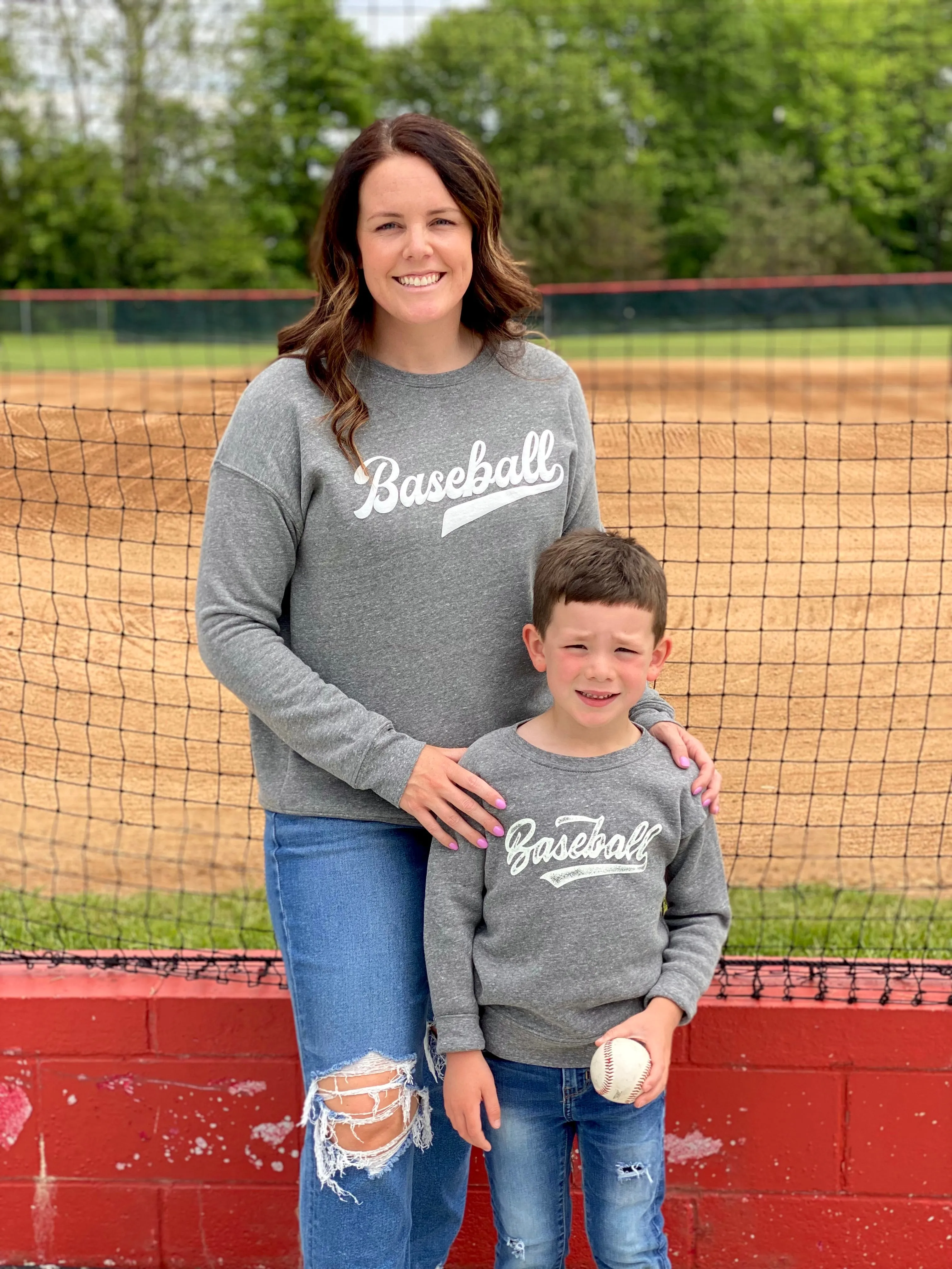 TODDLER Baseball Graphic Sweatshirt